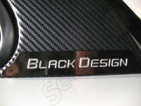 Volvo C30 Black Design - Car Wrapping Carbonio