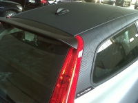 Volvo C30 Black Design - Car Wrapping Carbonio