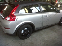 Volvo C30 Black Design - Car Wrapping Carbonio