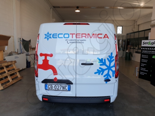 decorazione automezzo aziendale